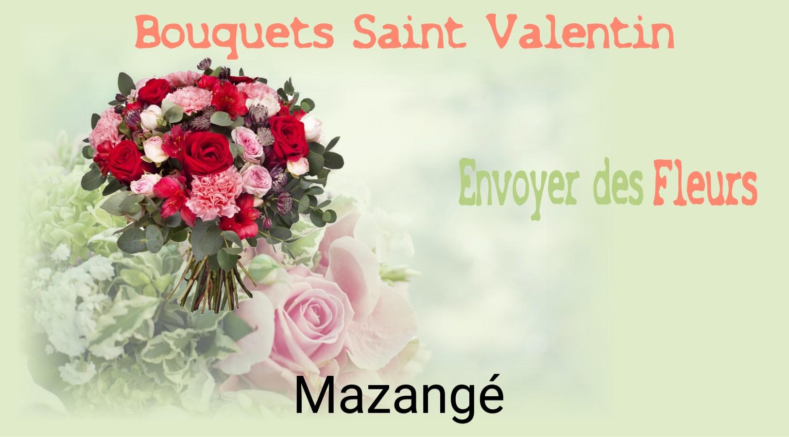 Roses de Saint-Valentin livrées à Mazangé